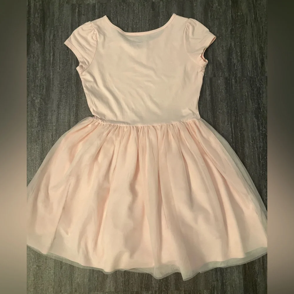 Carters pink short-sleeve dress